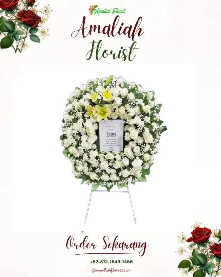 Krans Bunga Duka Pekandangan